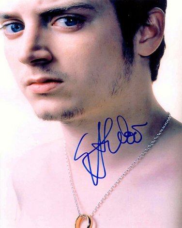 woodelijahNUDE Autographed Preprint Signed Photo