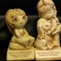 Collectible Antique Paula 1970 & 1983 Figurines Cute & Funny