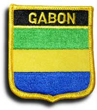 Gabon Shield Patch