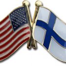 Finland Friendship Lapel Pin