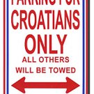 Croatia Parking Sign