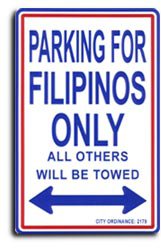Philippines Parking Sign