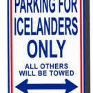 Iceland Parking Sign