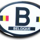 Belgium Oval decal