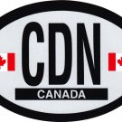 Canada Oval Decal Canada Oval Decal