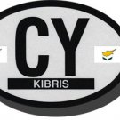 Cyprus Oval decal