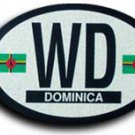 Dominica Oval decal