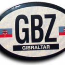 Gibraltar Oval decal