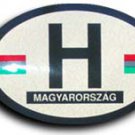 Hungary Oval decal