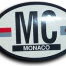 Monaco Oval decal