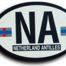 Netherlands Antilles Oval decal
