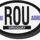 Uruguay Oval decal