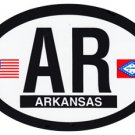 Arkansas Oval decal