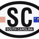 South Carolina Oval decal