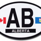 Alberta Oval decal