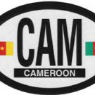 Cameroon Oval decal