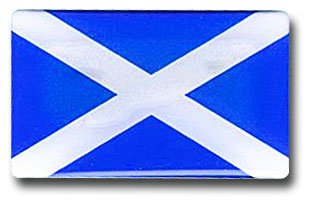 Scotland Mini Domed Sticker (St. Andrews)