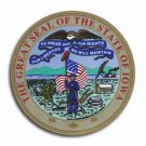 Iowa - 3.5"" State Seal