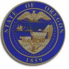 Oregon - 3.5"" State Seal