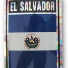 El Salvador Reflective Decal