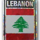 Lebanon Reflective Decal