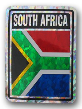 South Africa Reflective Decal