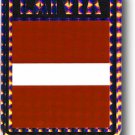 Latvia Reflective Decal