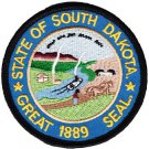 South Dakota Circular Patch