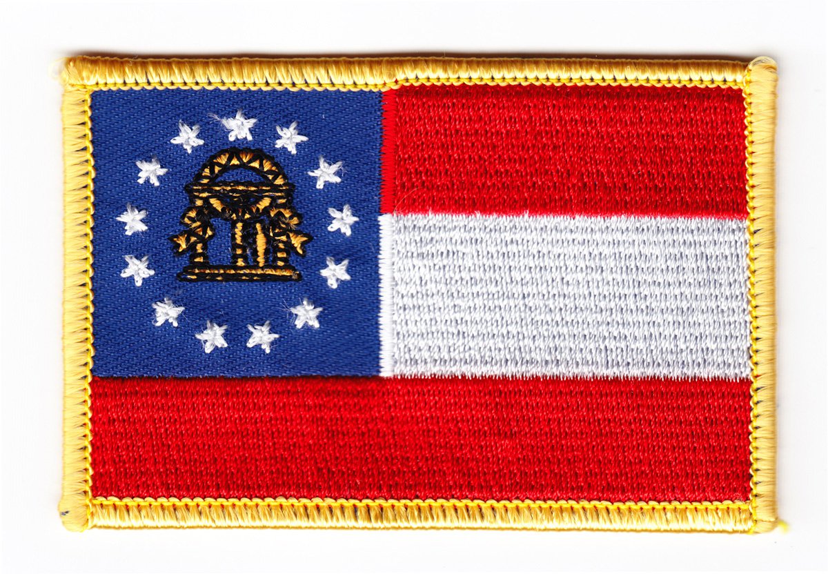 Georgia Rectangular Patch