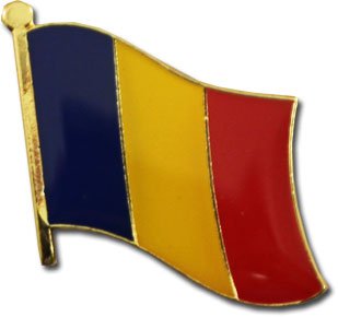 Romania Flag Lapel Pin