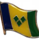 St. Vincent and the Grenadines Flag Lapel Pin