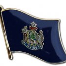 Maine Flag Lapel Pin