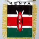 Kenya Window Hanging Flag