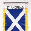 Scotland Window Hanging Flag (St. Andrews)