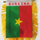 Burkina Faso Window Hanging Flag