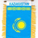 Kazakhstan Window Hanging Flag