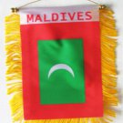 Maldives Window Hanging Flag
