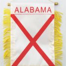 Alabama Window Hanging Flag