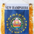 New Hampshire Window Hanging Flag