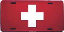 Switzerland License Plate