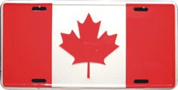 Canada License Plate