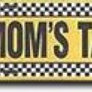 Mom's Taxi License Plate