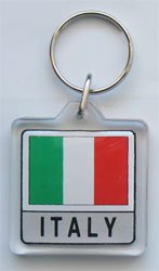 Italy Keyring