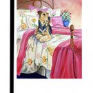 Airedale (Waiting for Mom) - 11""x15"" 2-Sided Garden Banner