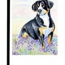 Entlebucher Mountain Dog - 11""x15"" 2-Sided Garden Banner