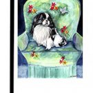 Japanese Chin - 11""x15"" 2-Sided Garden Banner