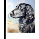 Flat Coated Retriever - 11""x15"" 2-Sided Garden Banner