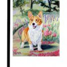 Corgi (Cardigan Corgi II) - 11""x15"" 2-Sided Garden Banner