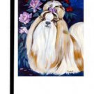 Shih Tzu (Portrait) - 11""x15"" 2-Sided Garden Banner