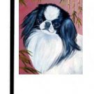 Japanese Chin (Dynasty) - 11""x15"" 2-Sided Garden Banner